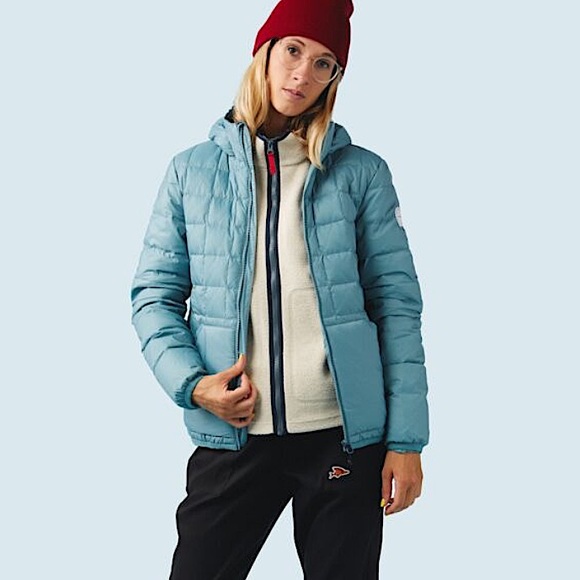 Burlington Coat Factory Jackets & Blazers - 5/$15 Sky Blue Puffer Jacket